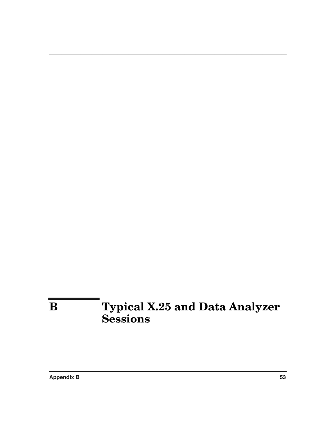 HP UX 11i v2 I/O Cards manual Typical X.25 and Data Analyzer 