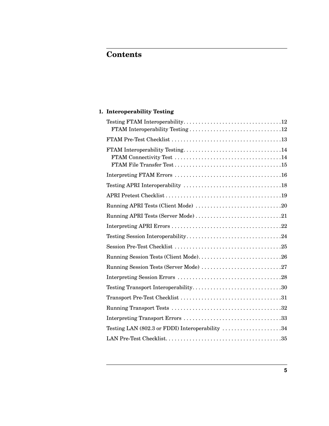 HP UX 11i v2 Networking Software manual Contents 