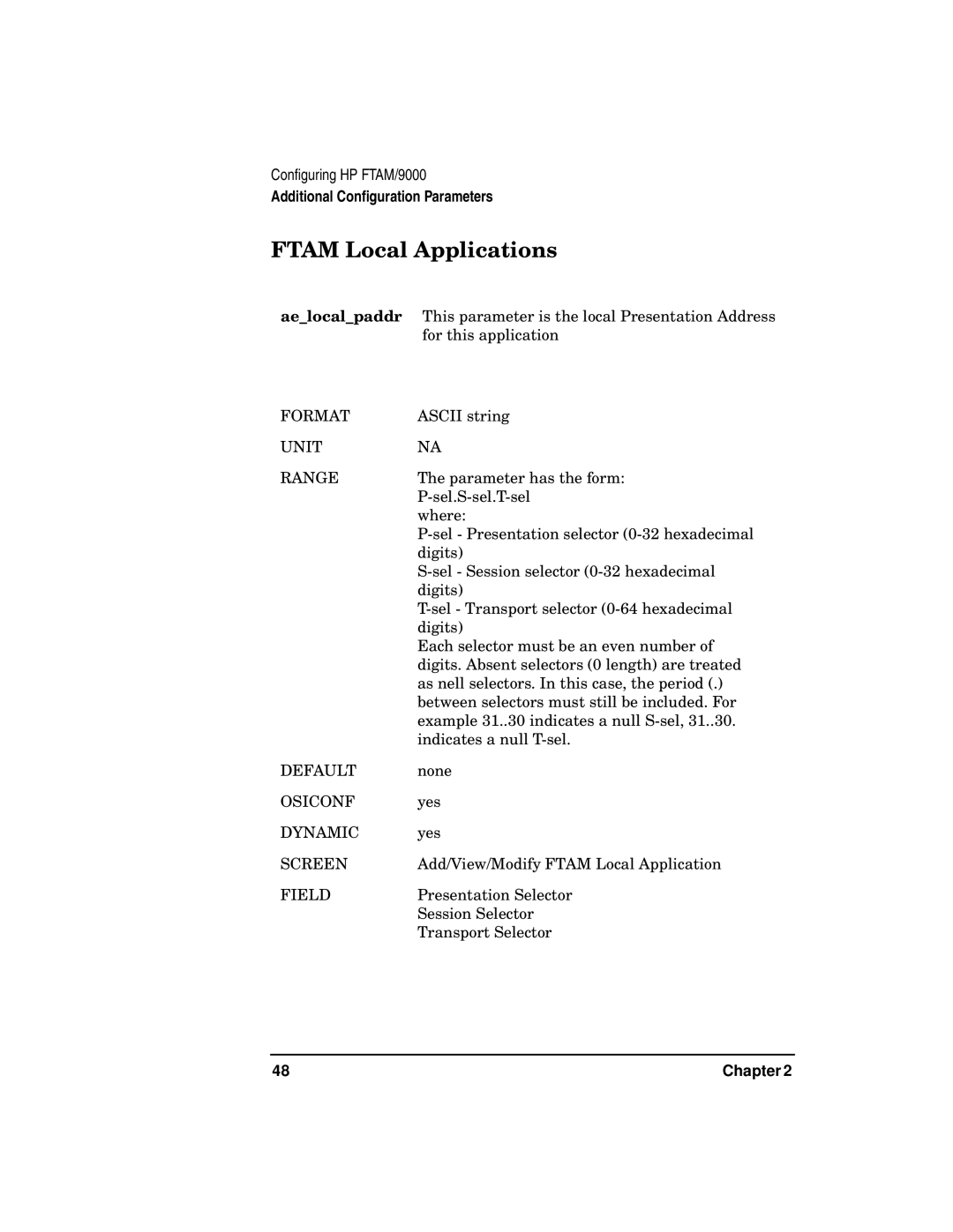 HP UX 11i v2 Networking Software manual Ftam Local Applications 