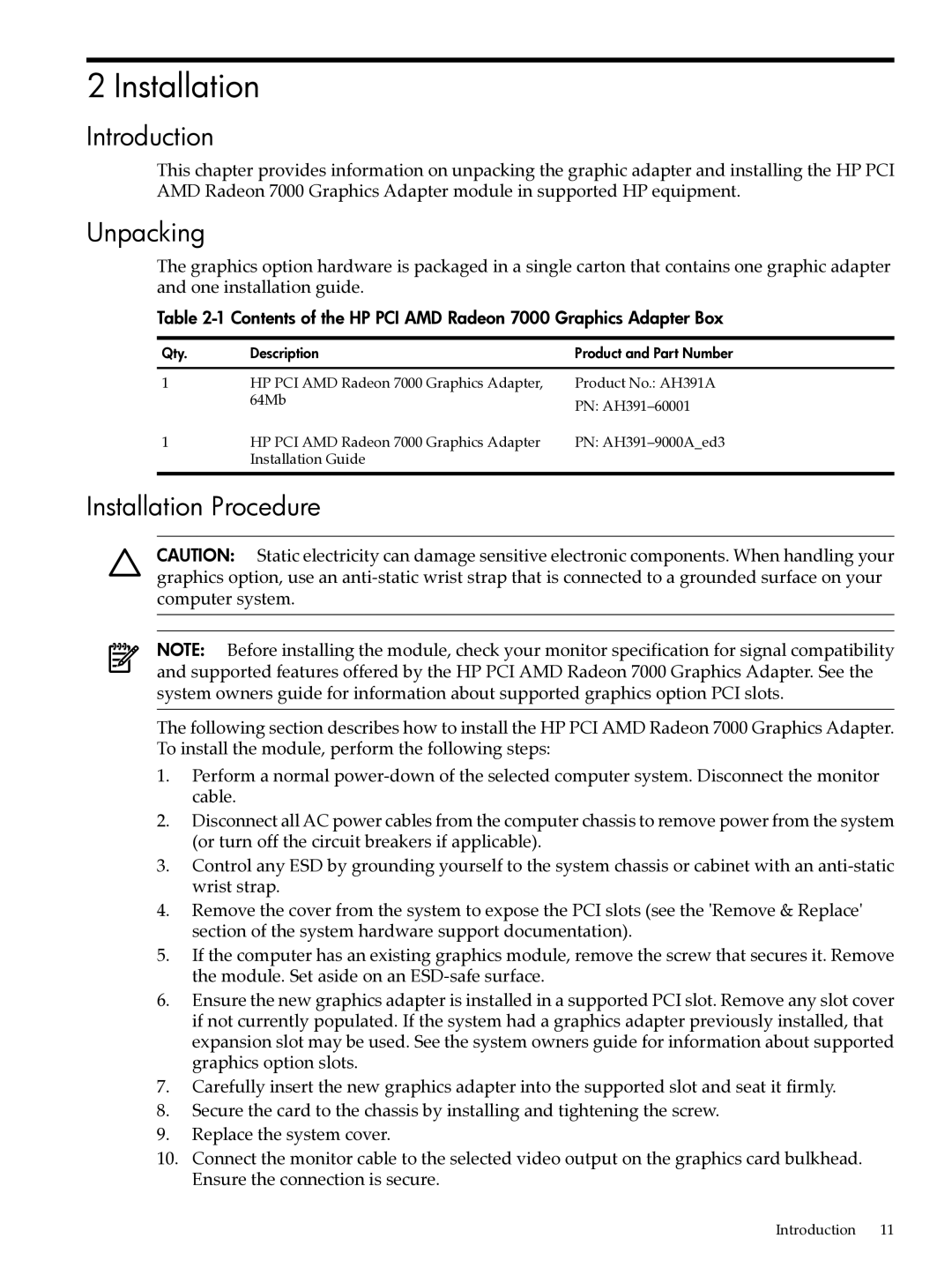 HP UX 11i v2 Networking Software manual Introduction, Unpacking, Installation Procedure 