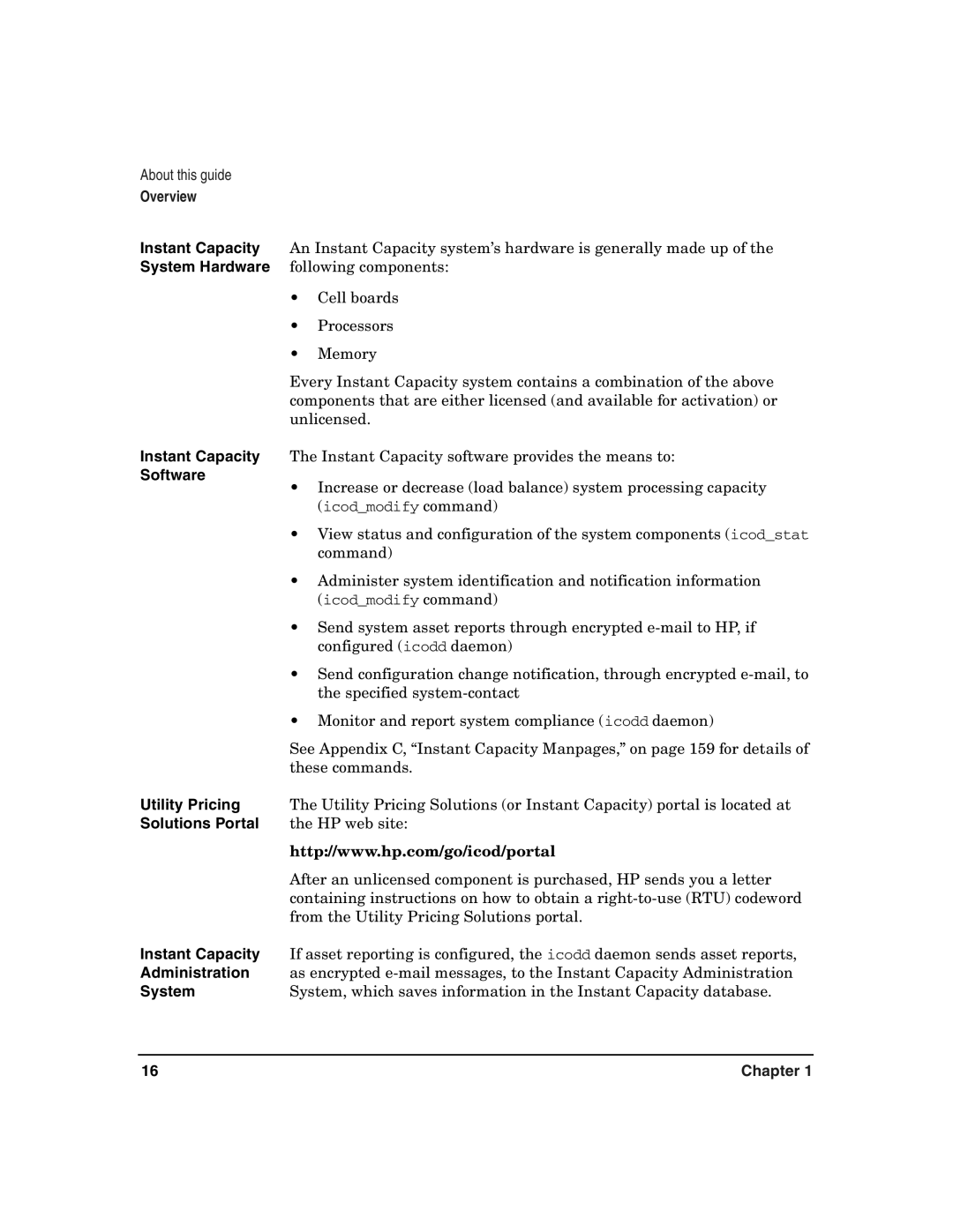 HP UX 11i v2 manual Software, Utility Pricing, Solutions Portal, Instant Capacity, Administration, System 