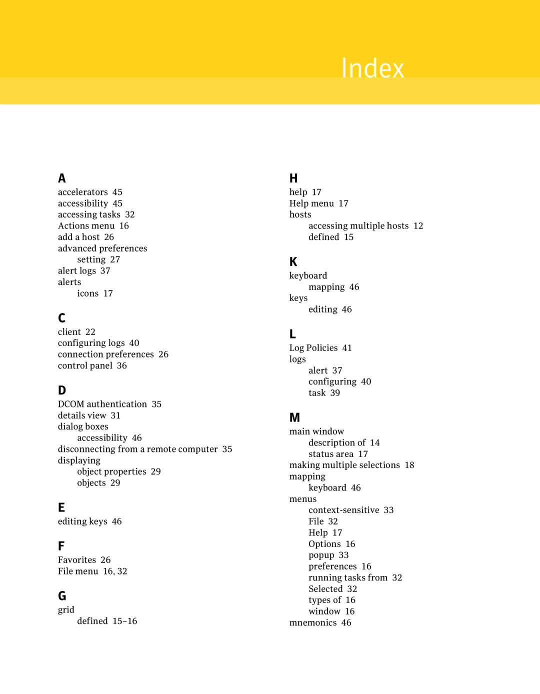 HP UX 11i Volume Management (LVM/VxVM) Software manual Index 