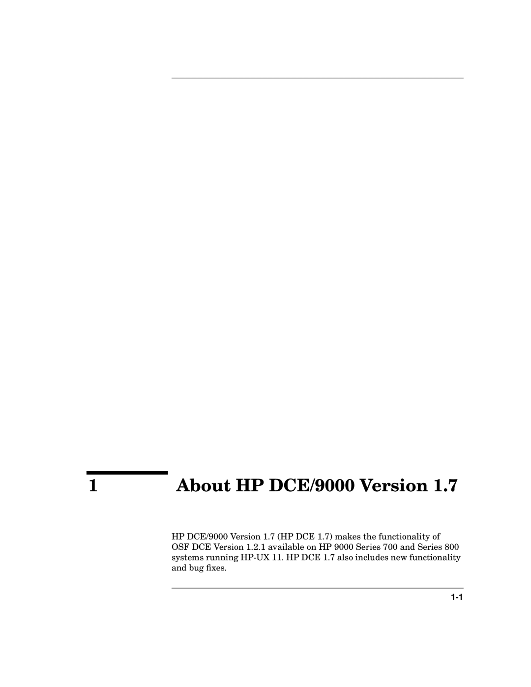 HP UX DCE Software manual About HP DCE/9000 Version 