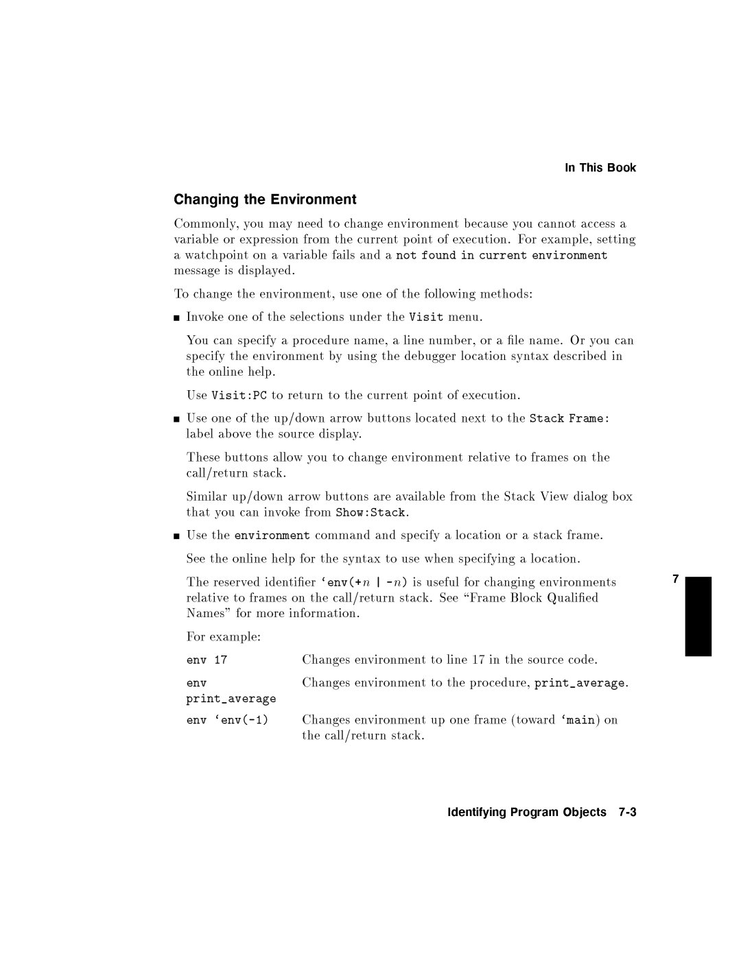 HP UX Debugging Tools manual 