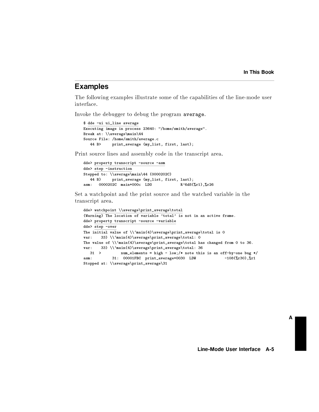 HP UX Debugging Tools manual 