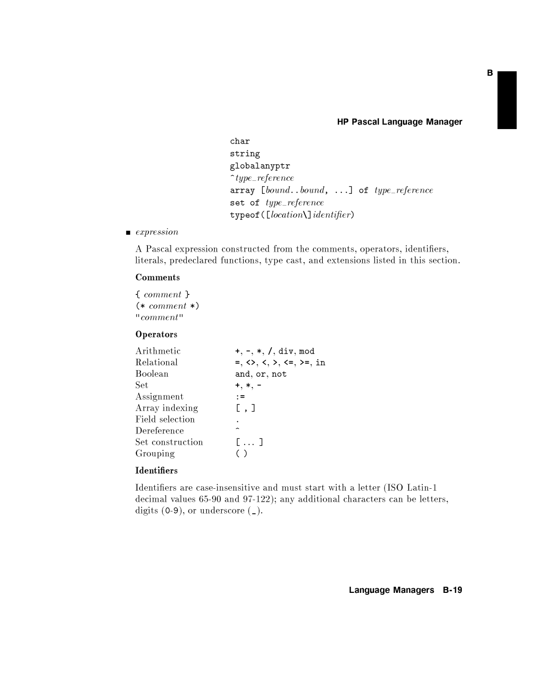 HP UX Debugging Tools manual 