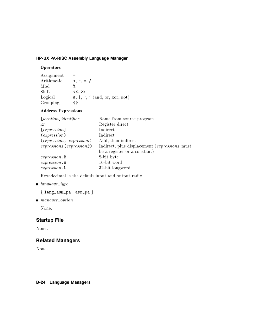 HP UX Debugging Tools manual 