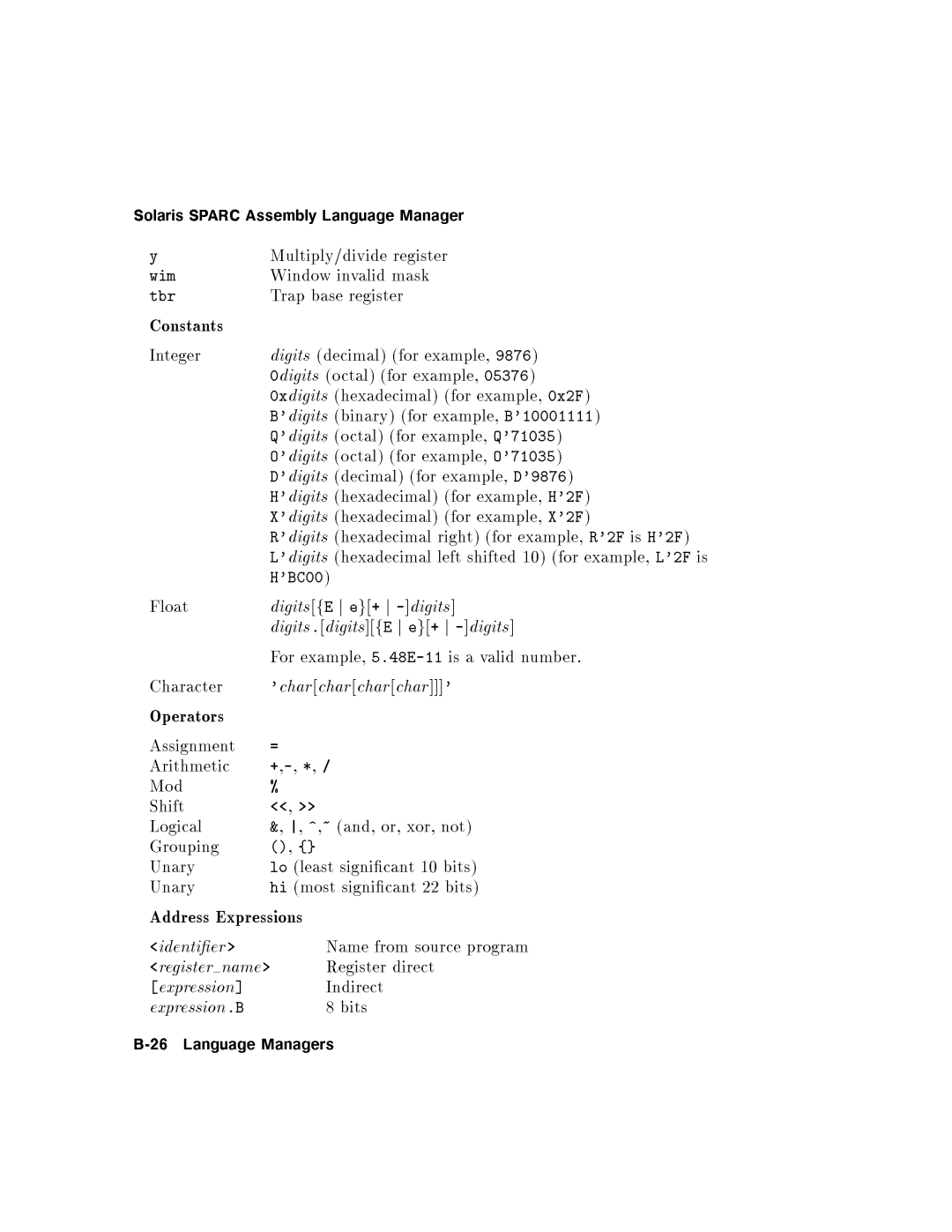 HP UX Debugging Tools manual 