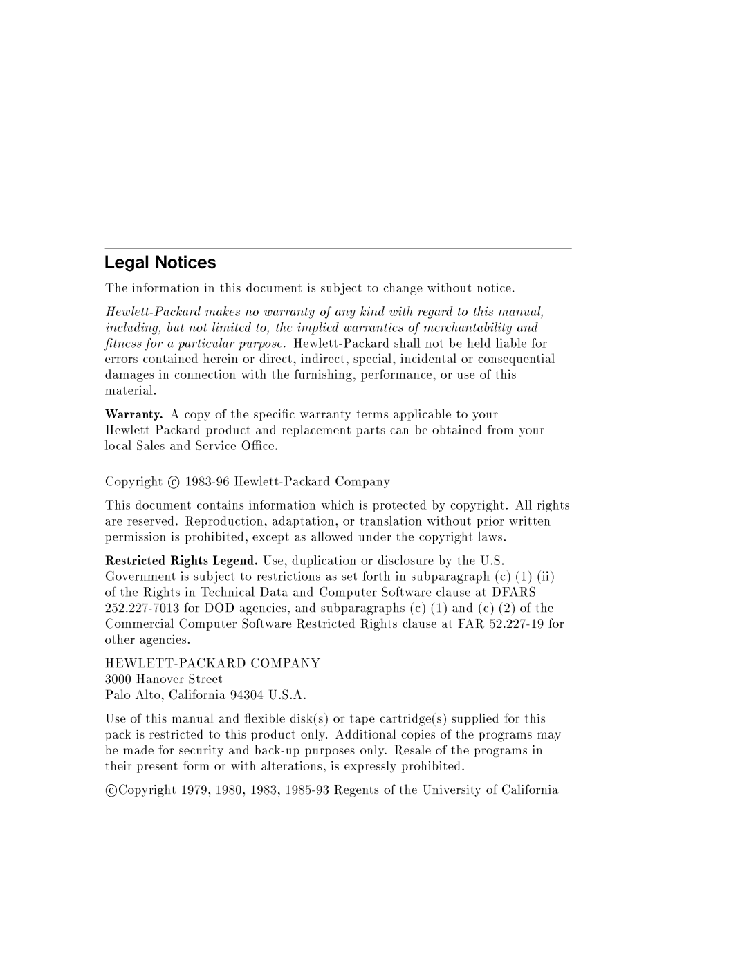 HP UX Debugging Tools manual 