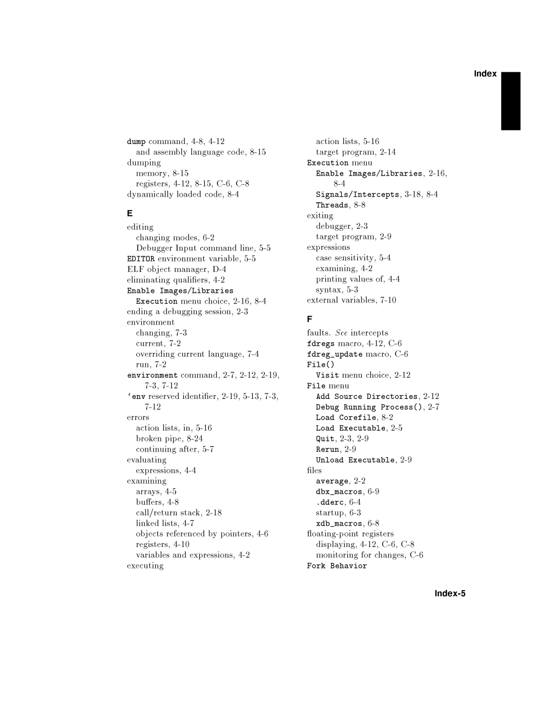 HP UX Debugging Tools manual 