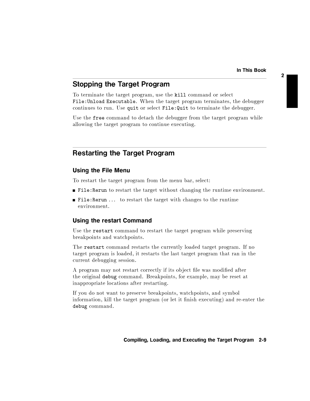 HP UX Debugging Tools manual 