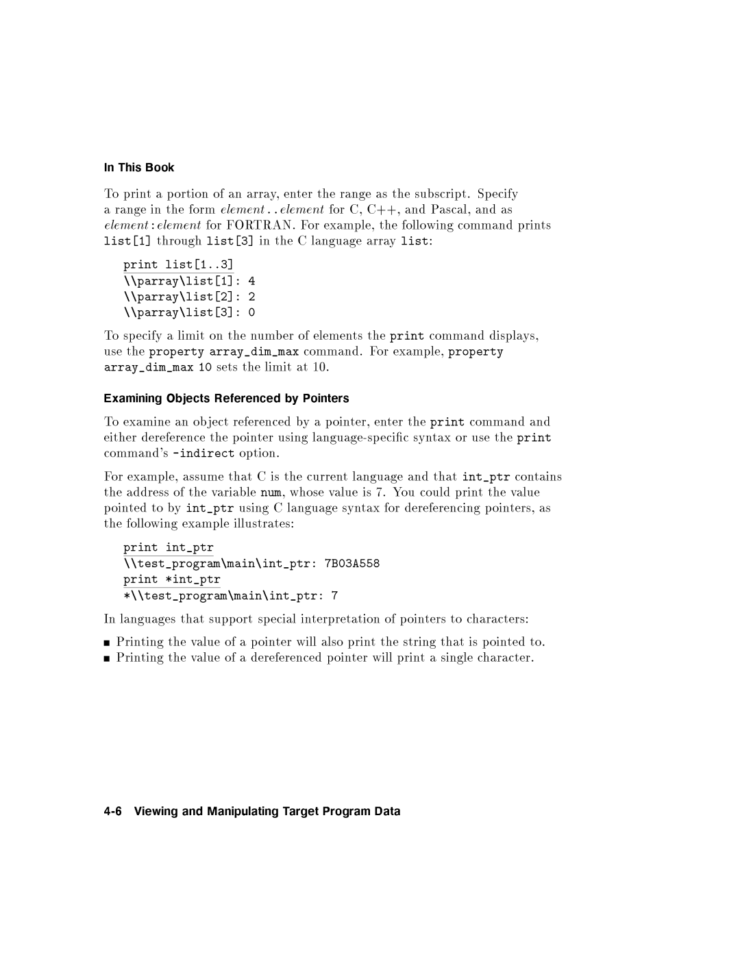 HP UX Debugging Tools manual 