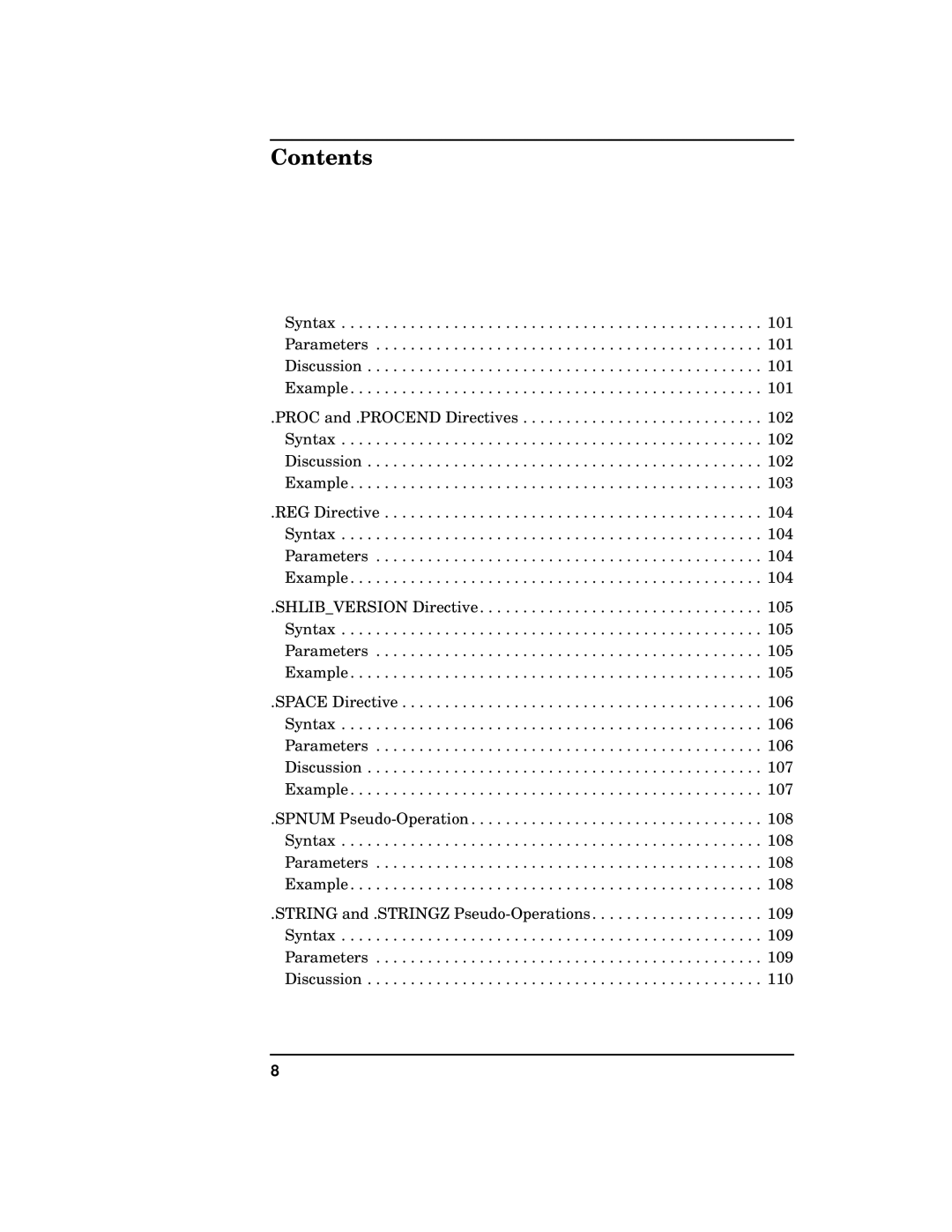 HP UX Developer Tools manual Contents 