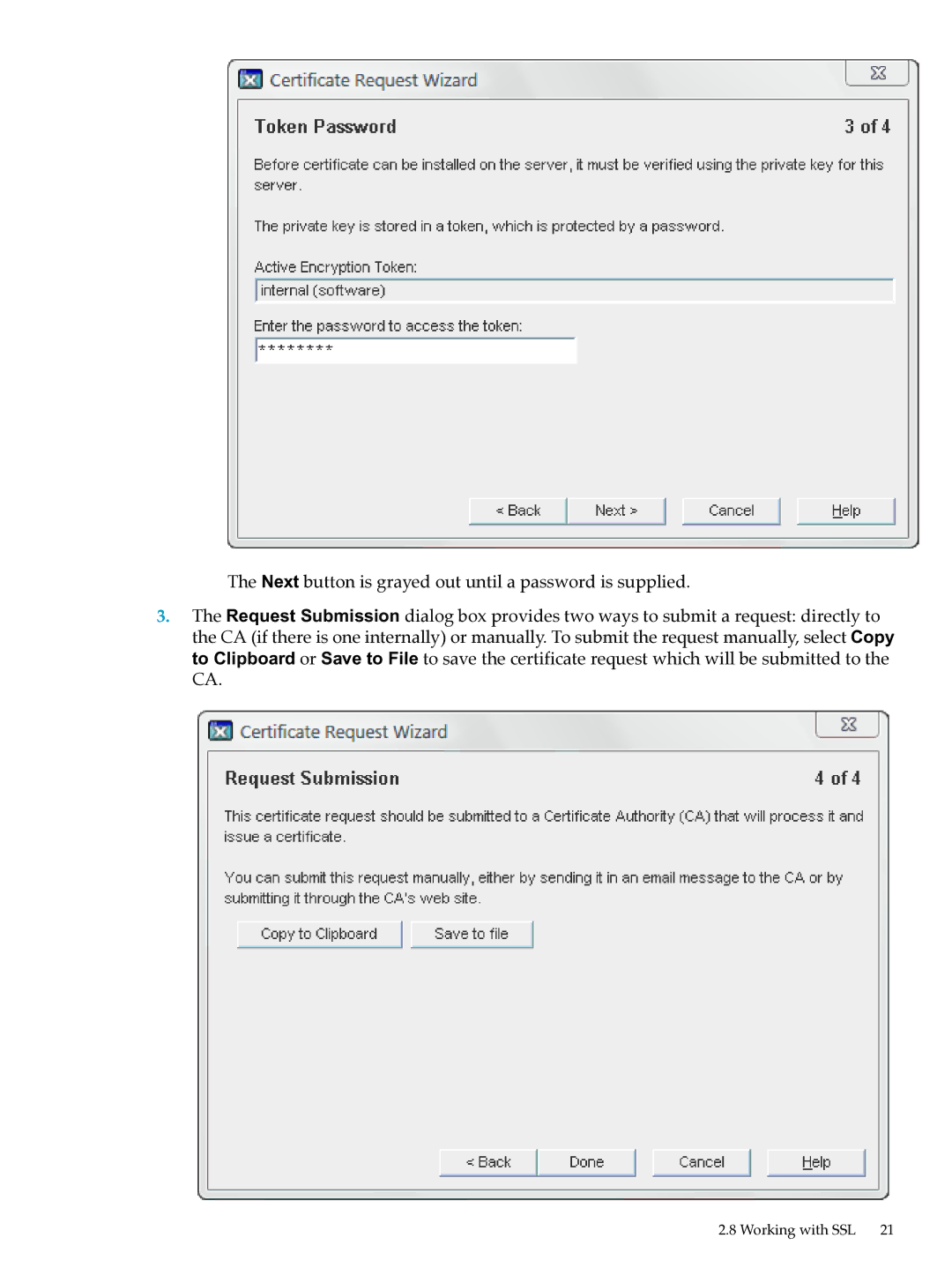 HP UX Direry Server manual Working with SSL 