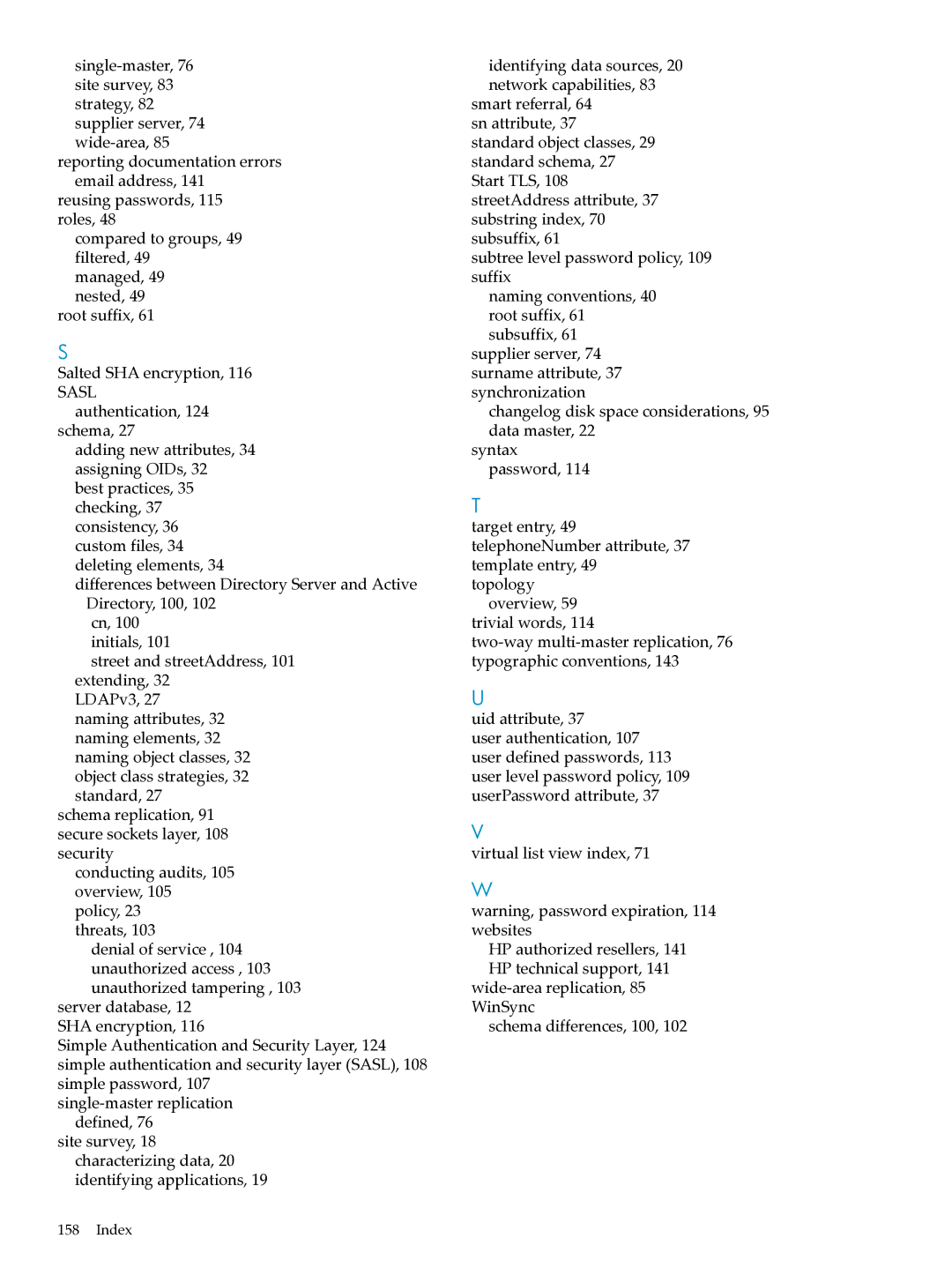 HP UX Direry Server manual Sasl 