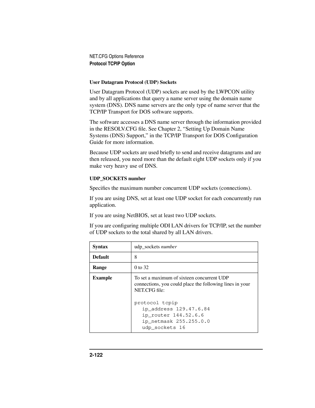 HP UX Internet and Networking Software manual User Datagram Protocol UDP Sockets, Udpsockets number 