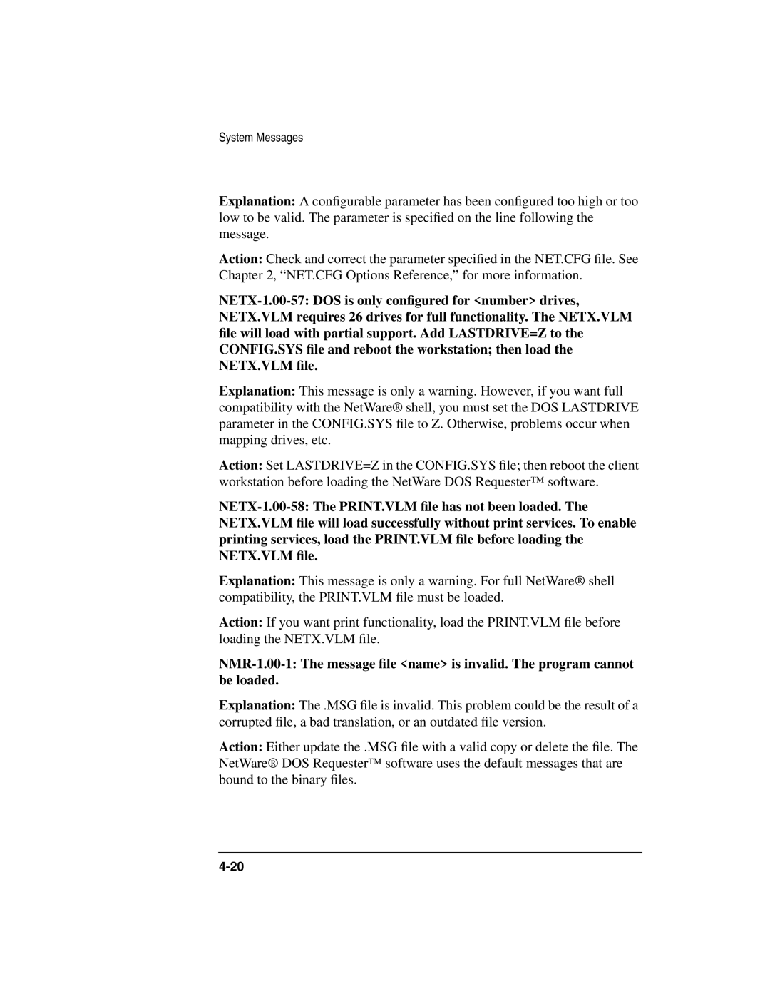 HP UX Internet and Networking Software manual System Messages 