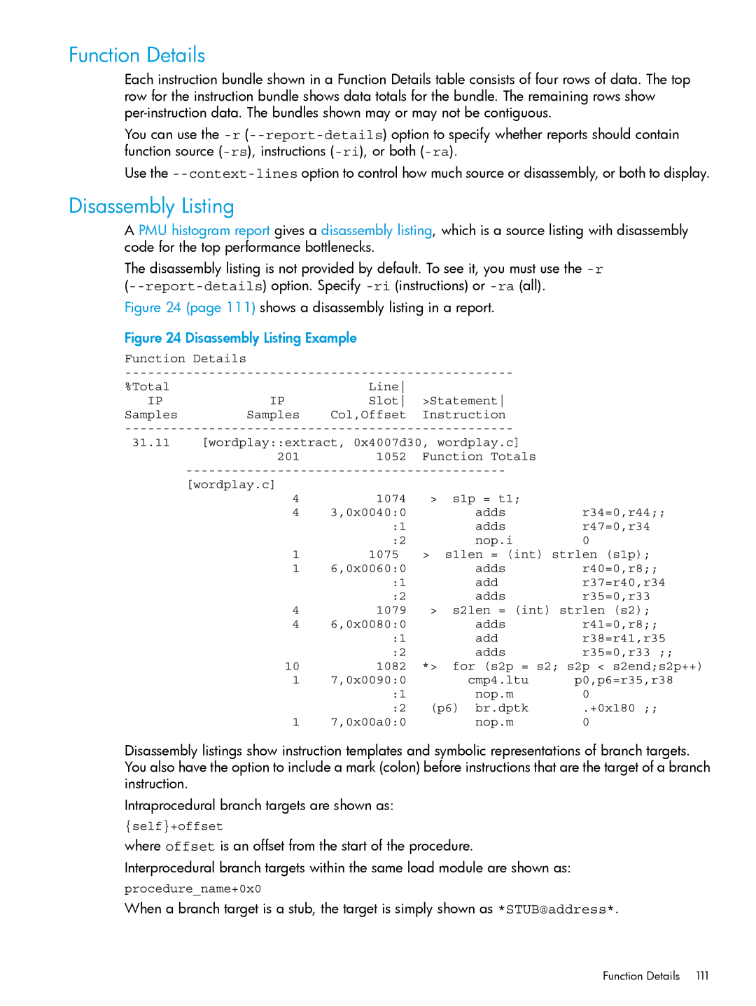 HP UX IPFilter Software manual Function Details, Disassembly Listing 