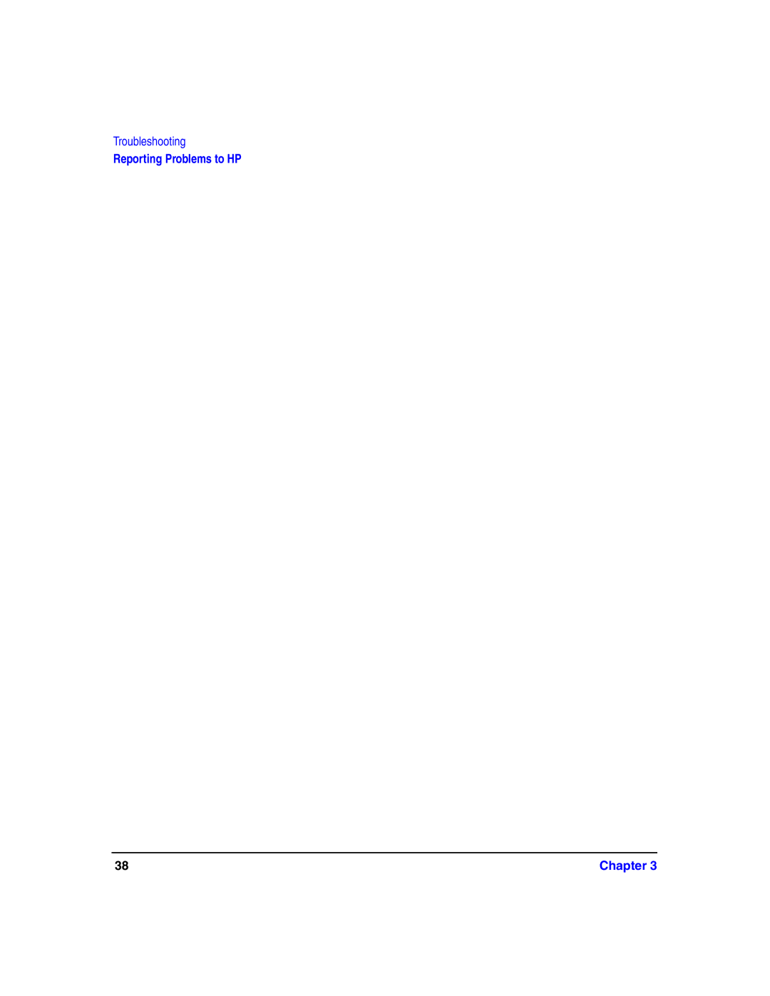 HP UX IPQos Software manual Reporting Problems to HP Chapter 