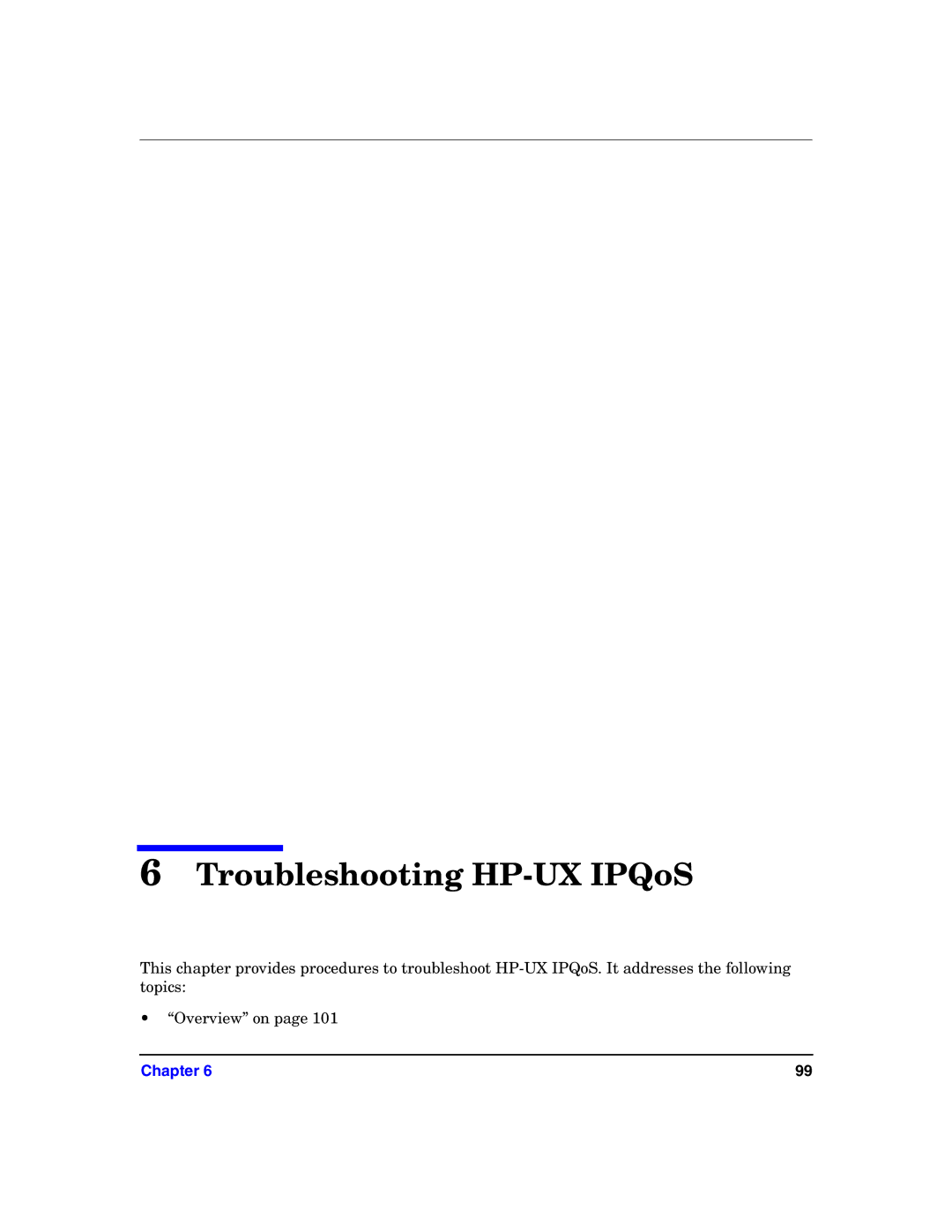 HP UX IPQos Software manual Troubleshooting HP-UX IPQoS 