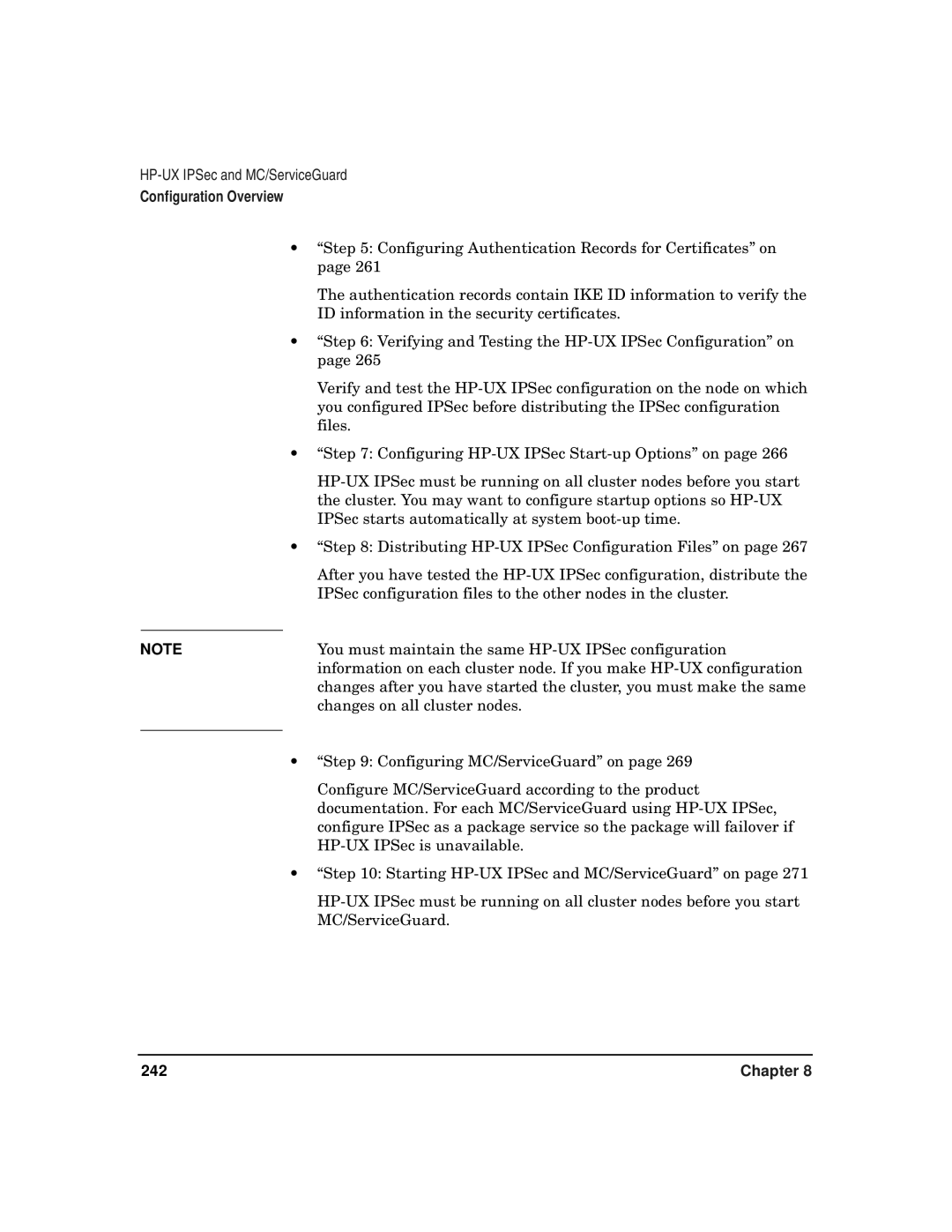 HP UX IPSec Software manual 242 