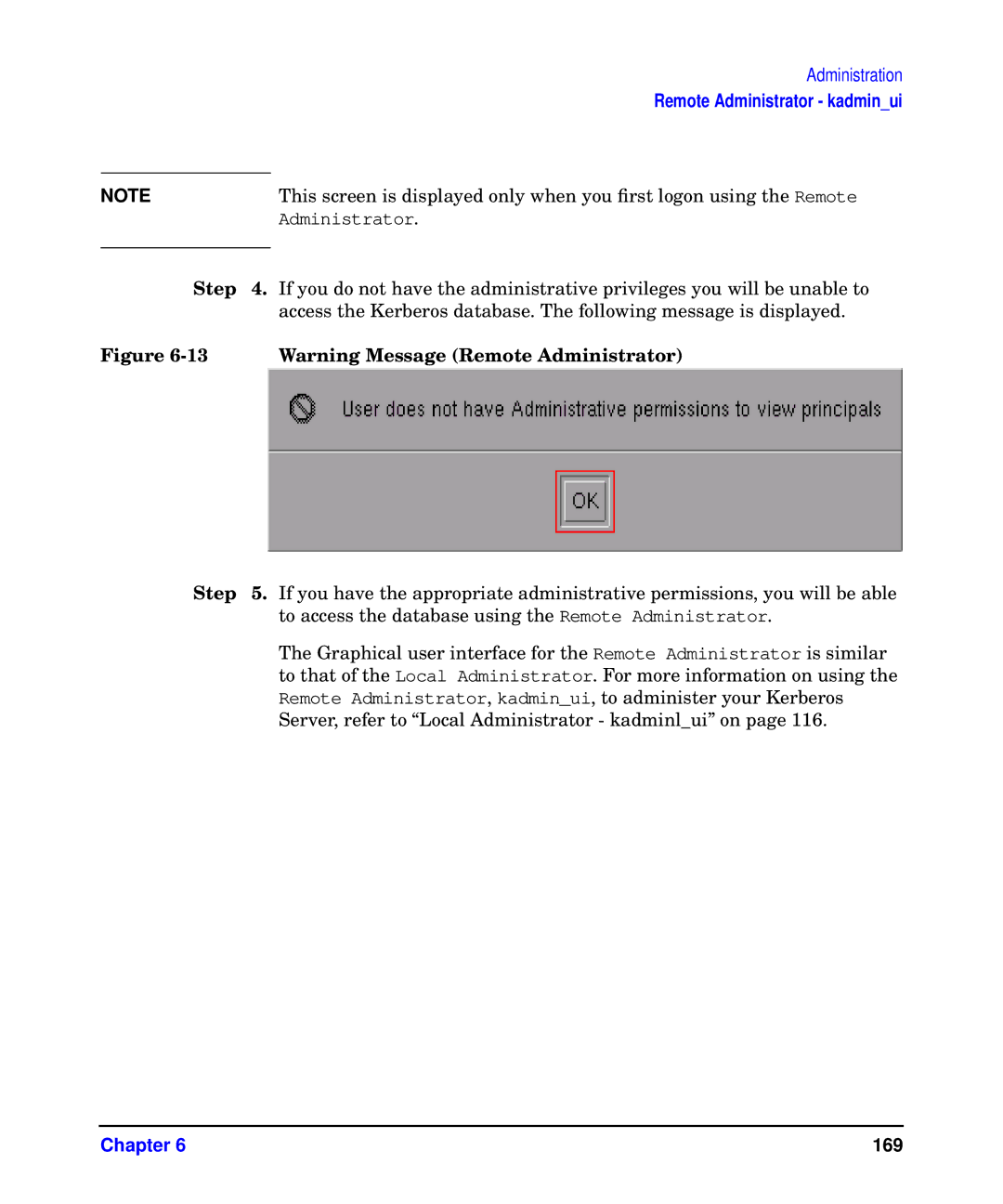 HP UX Kerberos Data Security Software manual Administration 