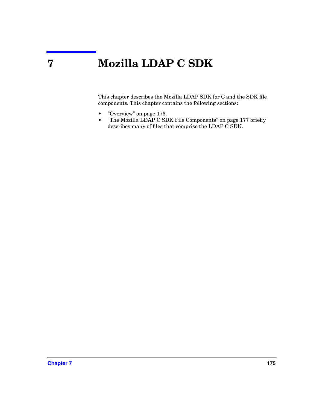 HP UX LDAP-UX Integration Software manual Mozilla Ldap C SDK 