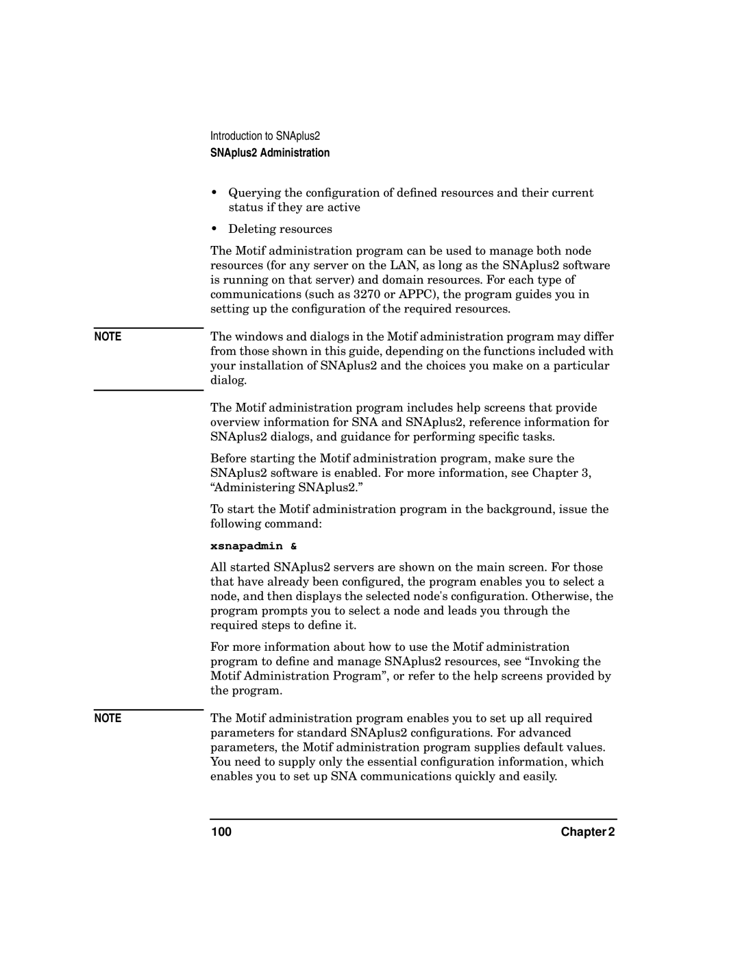 HP UX SNAplus2 manual Xsnapadmin 