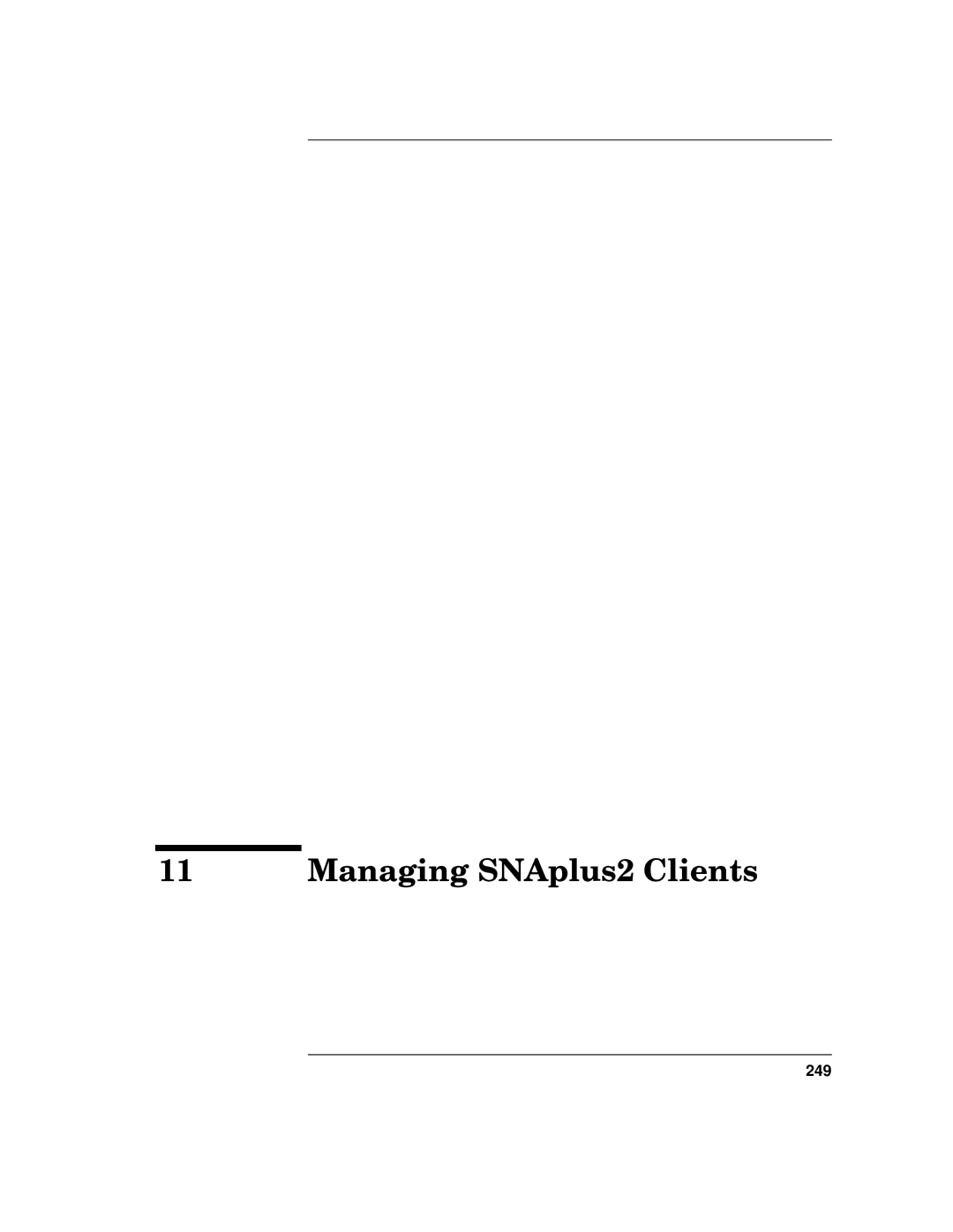 HP UX SNAplus2 manual Managing SNAplus2 Clients 