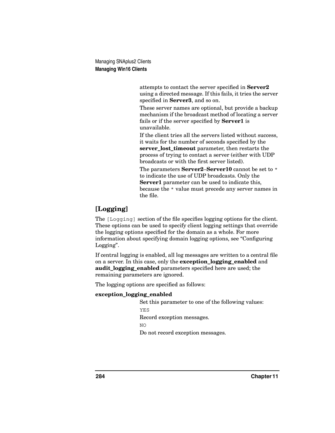 HP UX SNAplus2 manual 284 