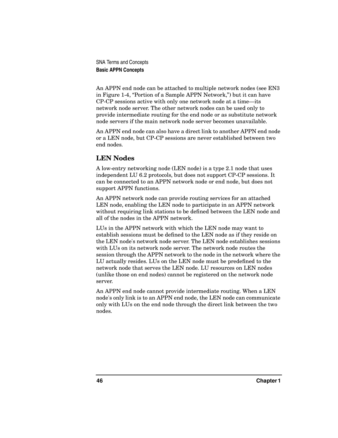 HP UX SNAplus2 manual LEN Nodes 