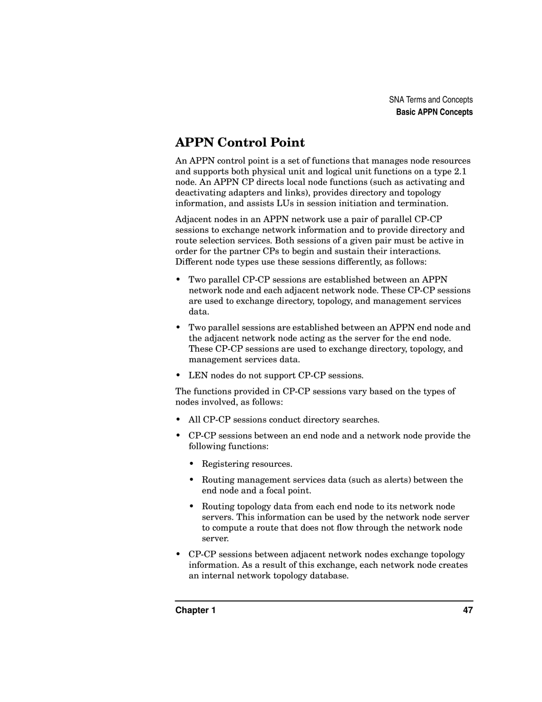 HP UX SNAplus2 manual Appn Control Point 