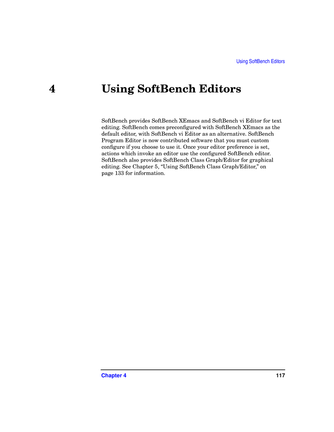 HP UX SoftBench Software manual Using SoftBench Editors 