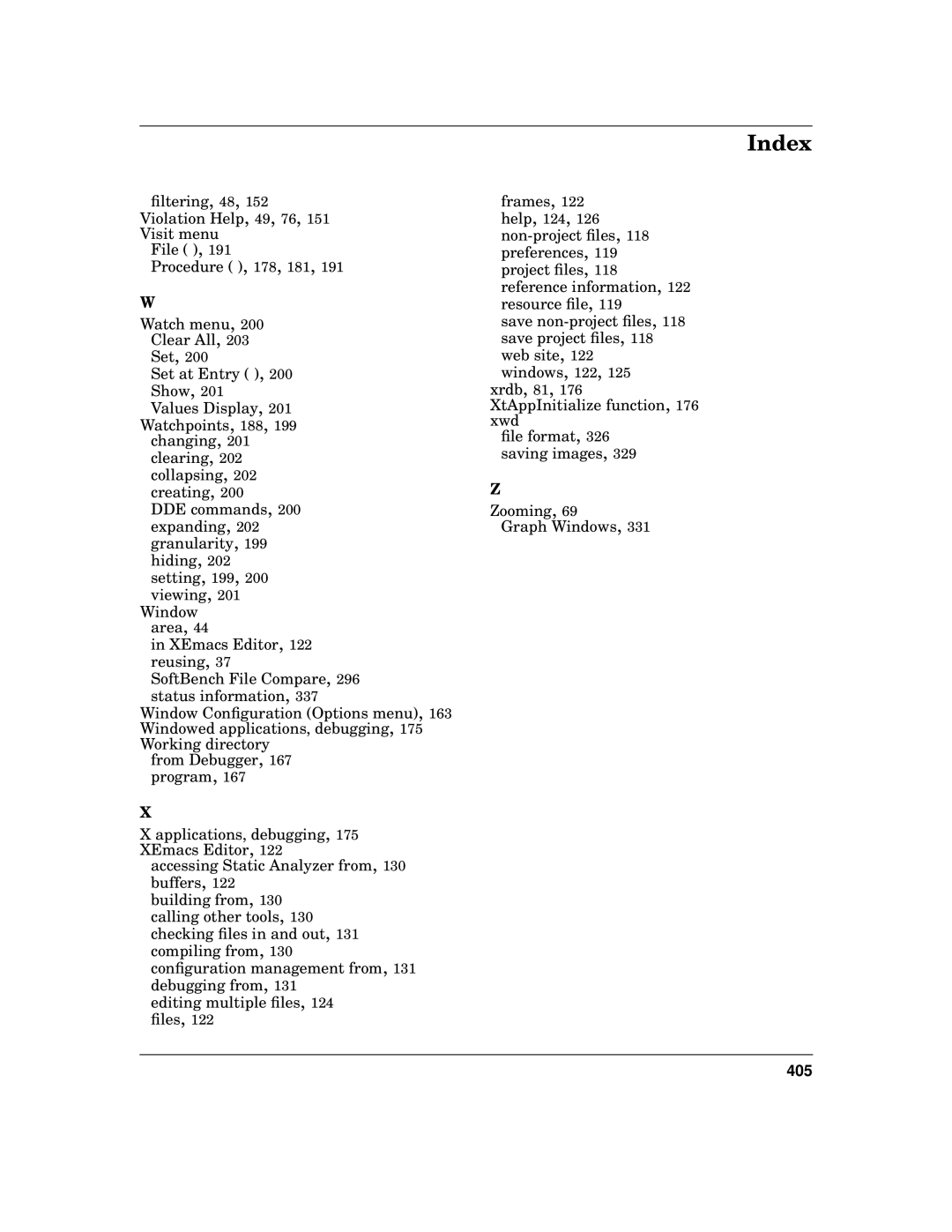 HP UX SoftBench Software manual 405 