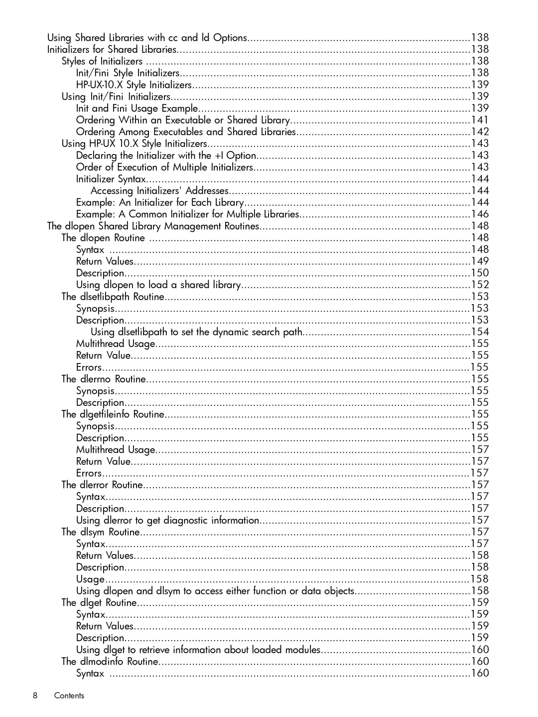 HP UX Software Transition Kit (STK) manual Contents 