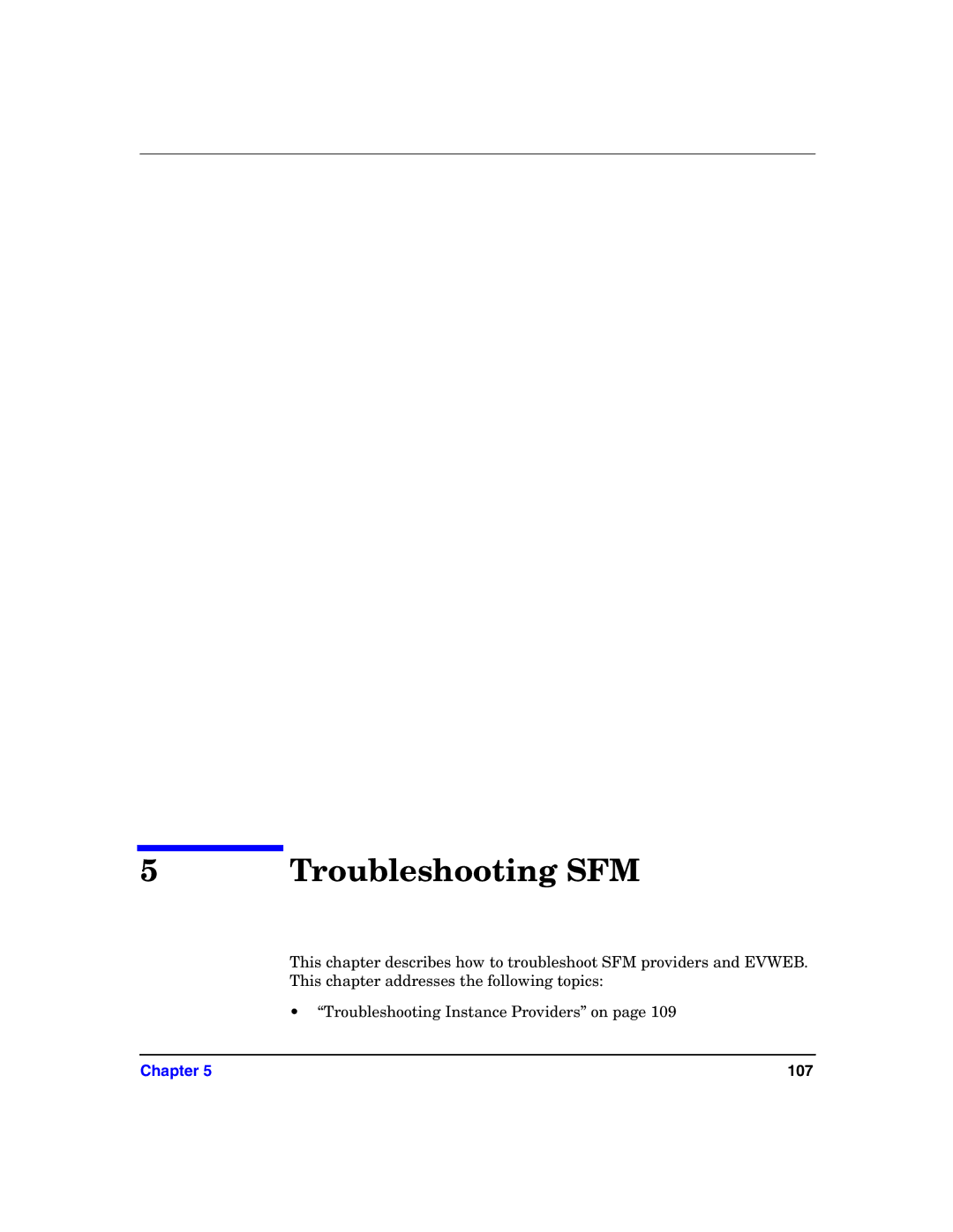 HP UX System Fault Management (SFM) Software manual Troubleshooting SFM 