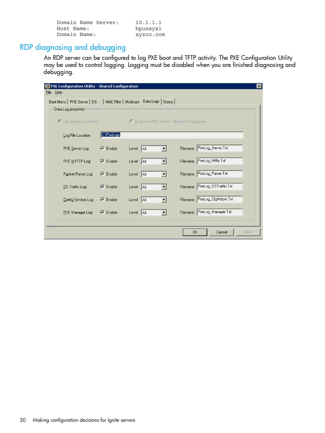 HP UX System Management Software manual RDP diagnosing and debugging 