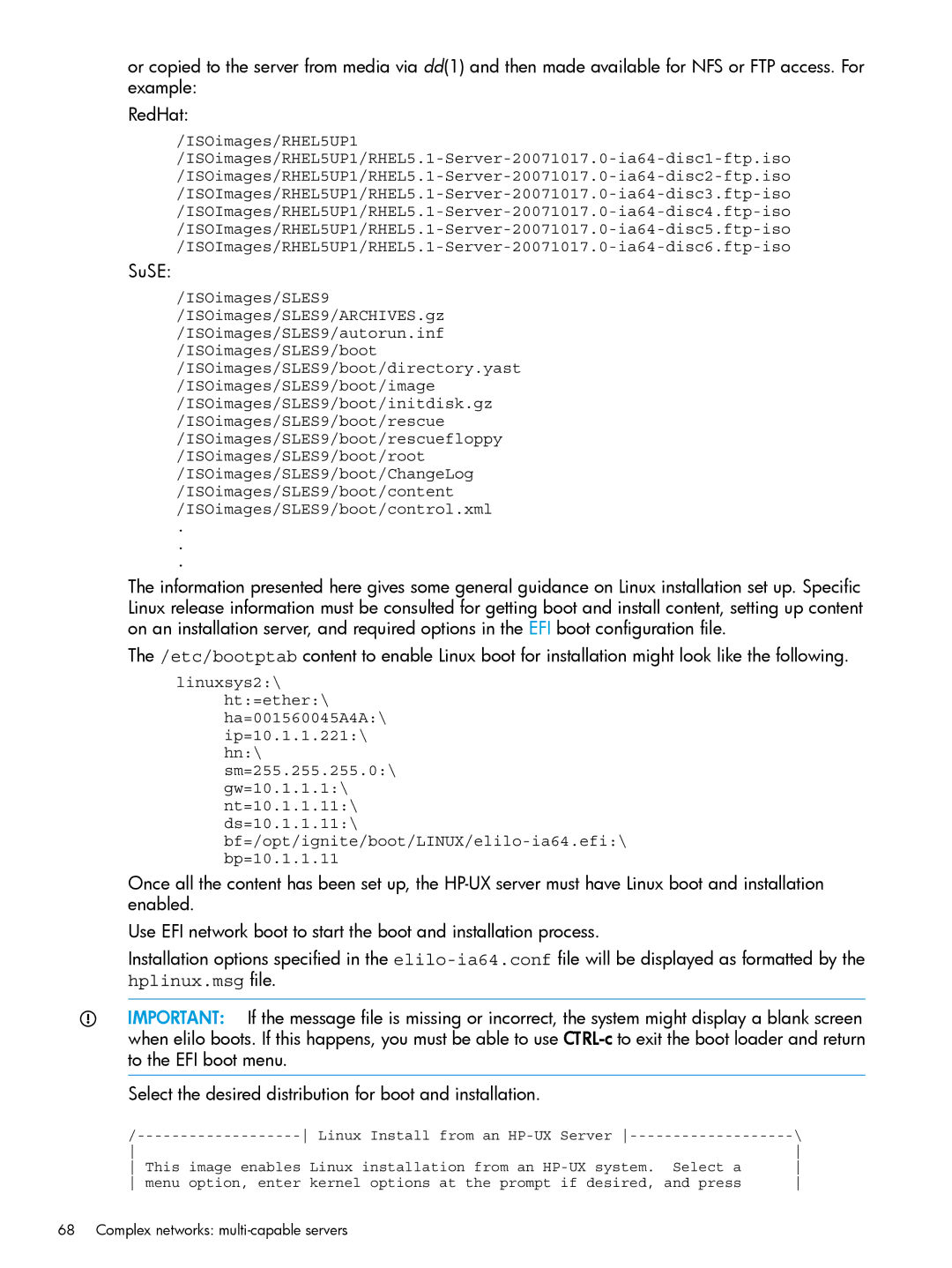 HP UX System Management Software manual SuSE 