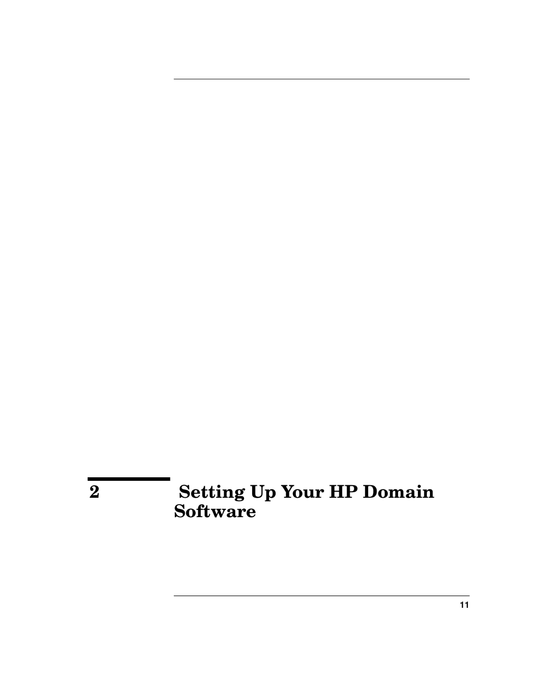 HP UX System Security Software manual Setting Up Your HP Domain 