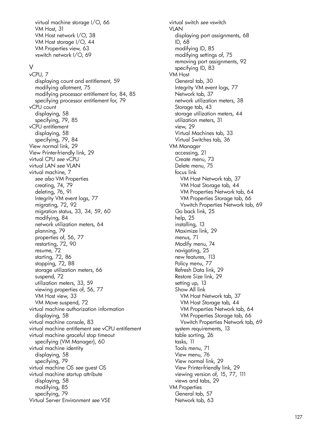 HP UX vPars and Integrity VM v6 manual 127 