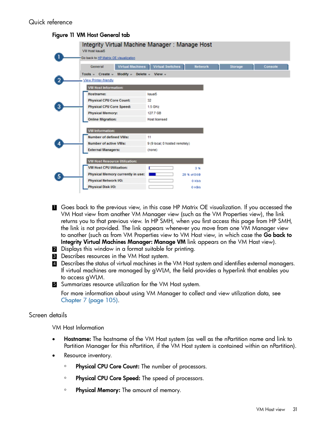 HP UX vPars and Integrity VM v6 manual Quick reference 