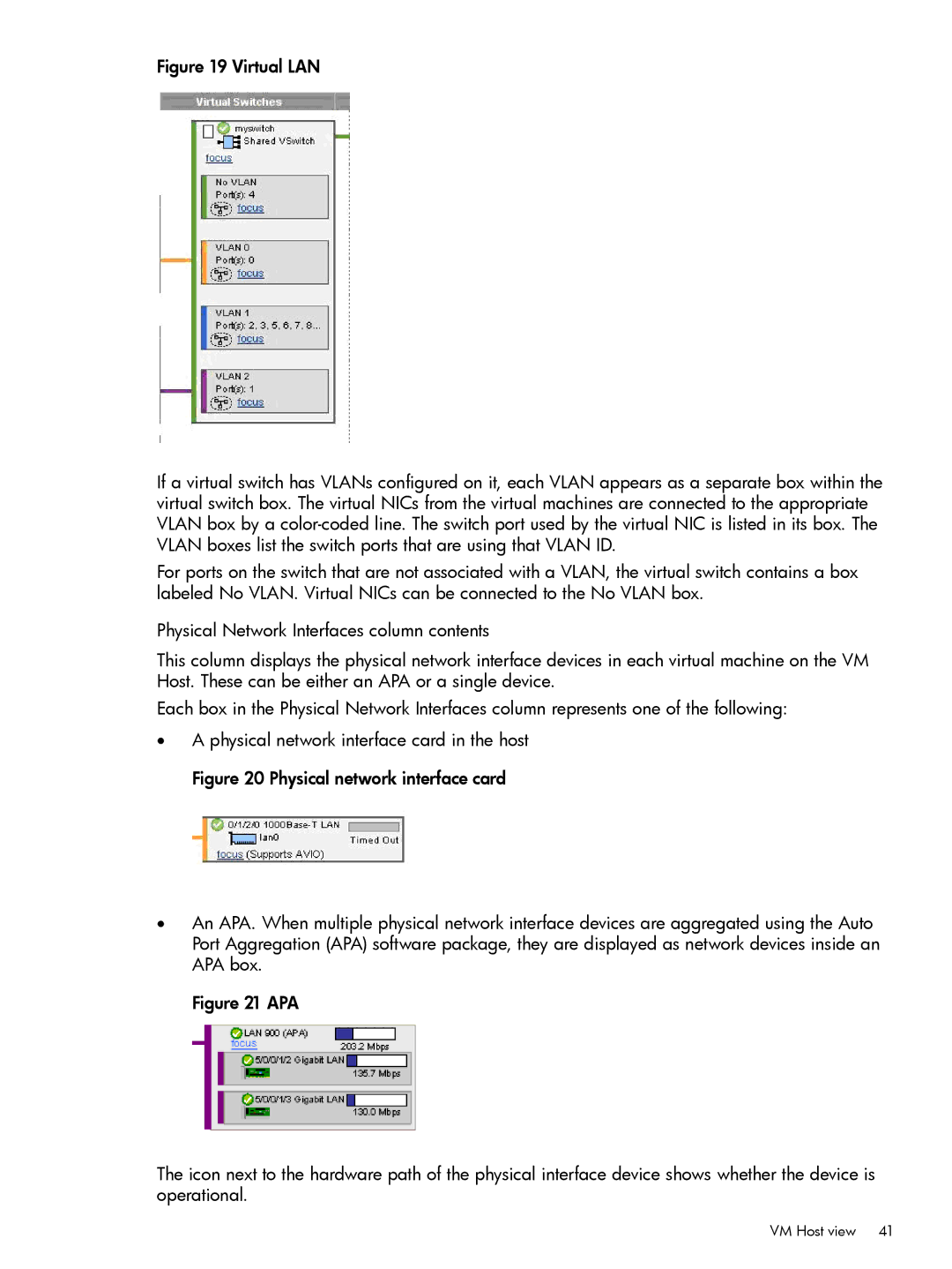 HP UX vPars and Integrity VM v6 manual VM Host view 