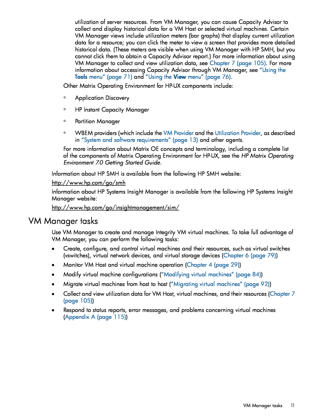HP UX vPars and Integrity VM v6 manual VM Manager tasks 