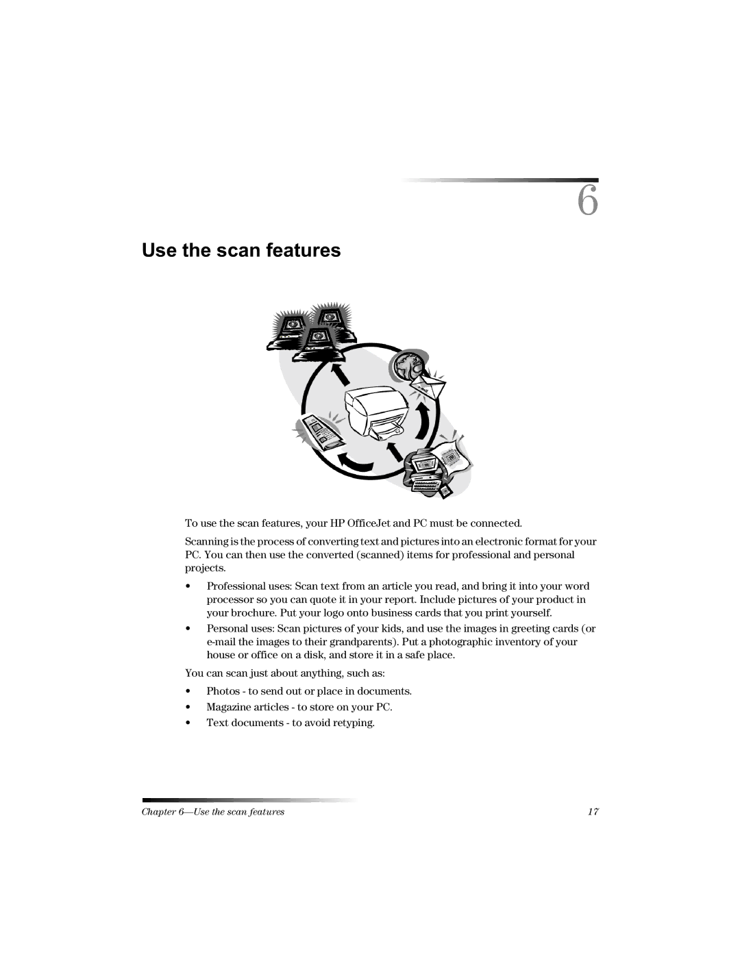 HP manual 8VHWKHVFDQIHDWXUHV 