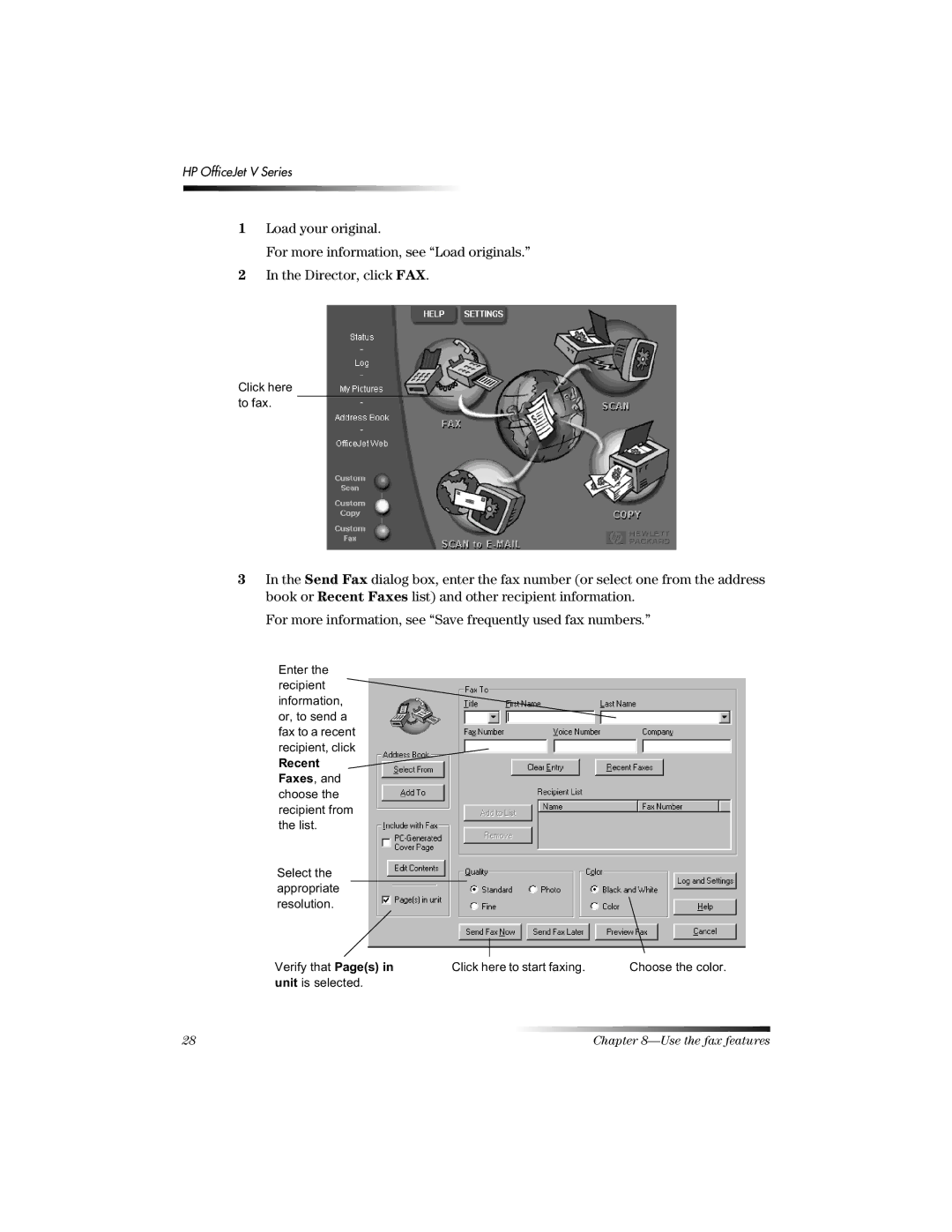 HP v45, v30, v40xi manual 6HOHFWWKH 