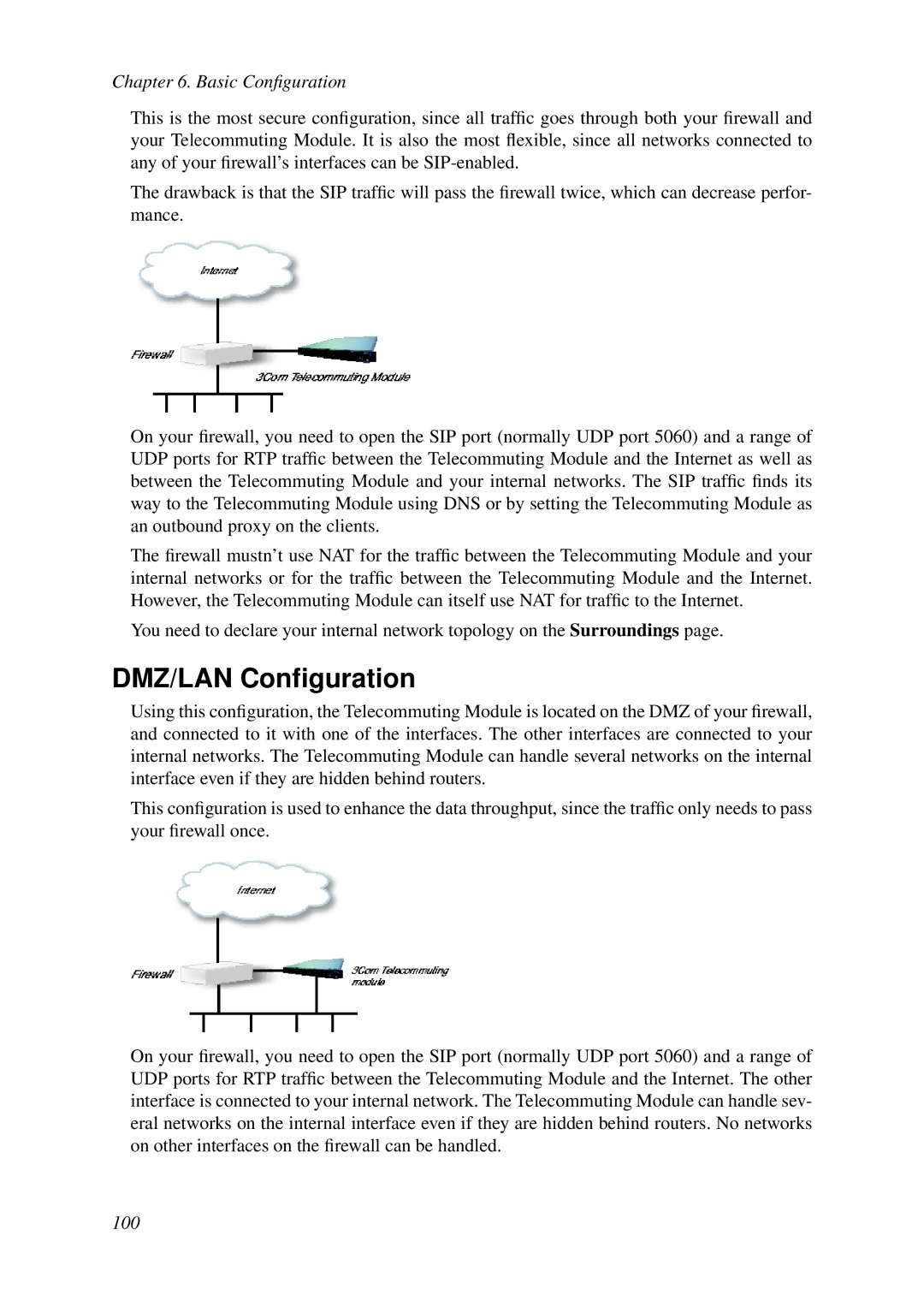 HP VCX Software manual DMZ/LAN Conﬁguration 