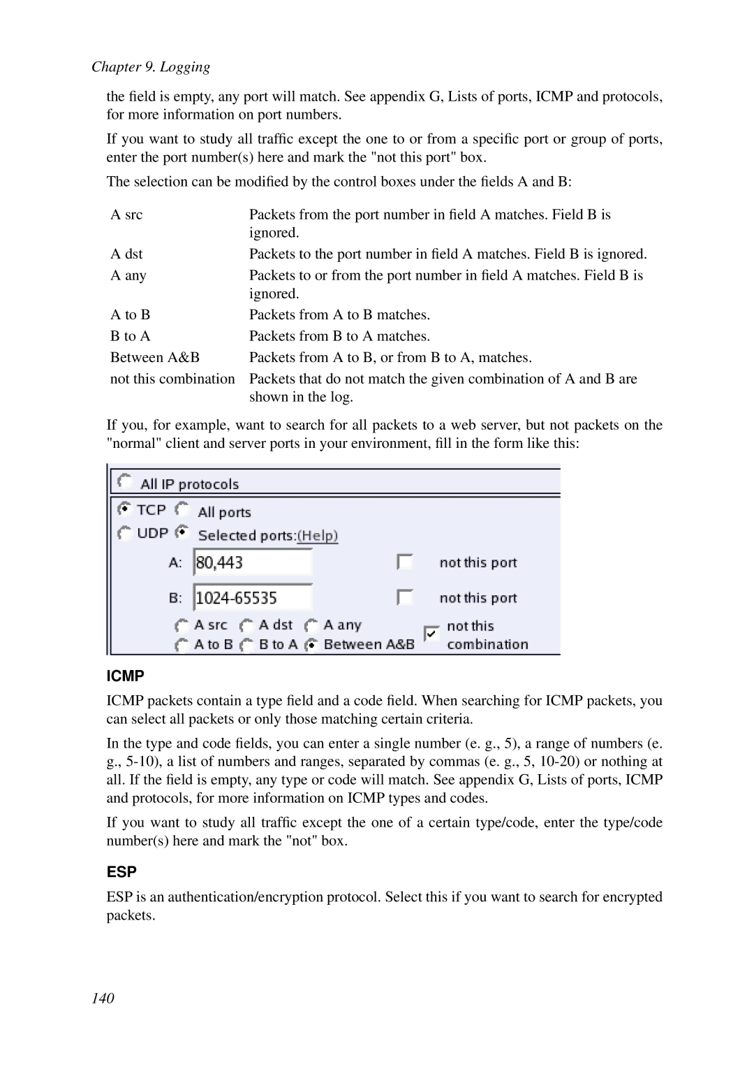 HP VCX Software manual Icmp 