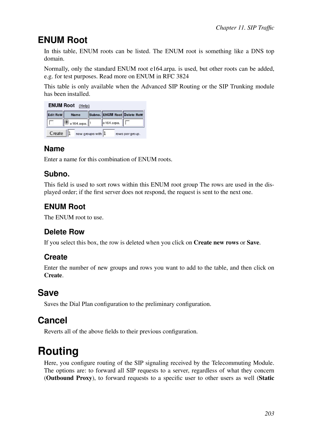 HP VCX Software manual Routing, Enum Root 