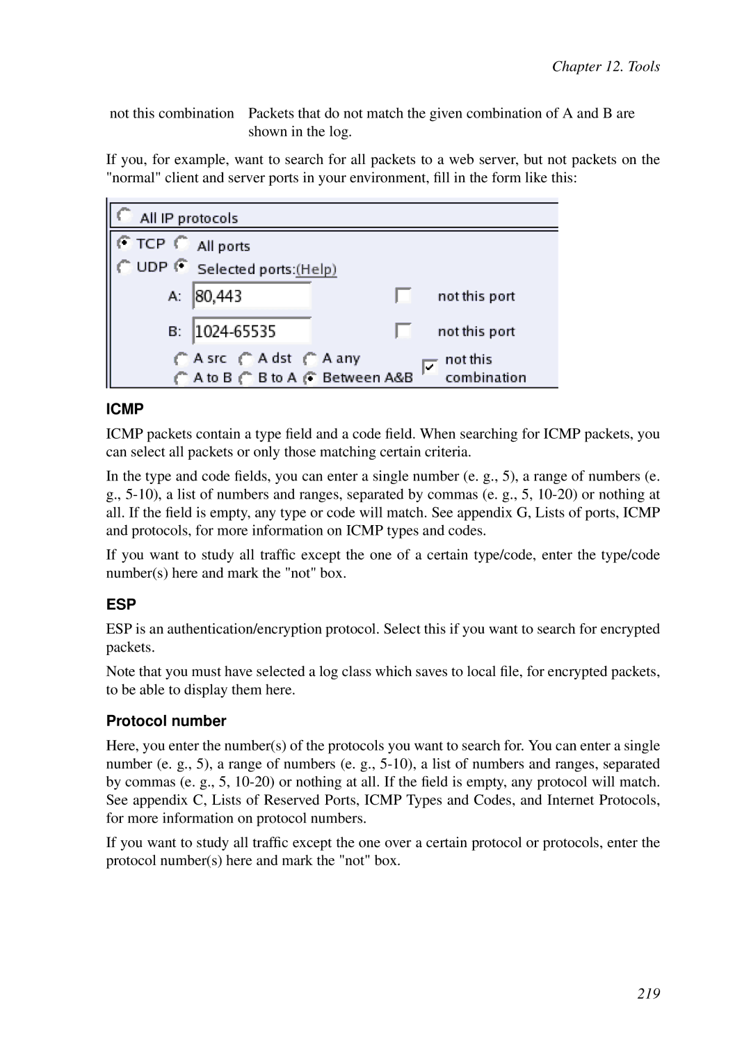 HP VCX Software manual Icmp 