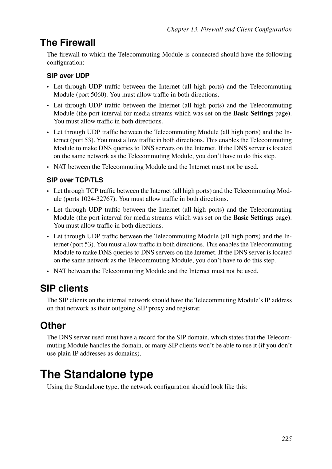 HP VCX Software manual Standalone type 